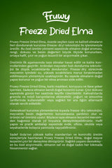 Freeze Dried Elma Kova (Dondurularak Kurutulmuş Elma)