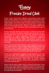 Freeze Dried Çilek Kova (Dondurularak Kurutulmuş Çilek)