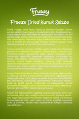 Freeze Dried Sebze Mix Kova (Dondurularak Kurutulmuş Sebze Mix)