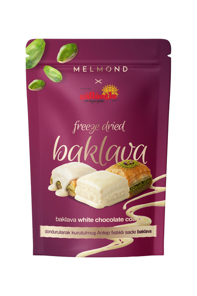Beyaz Çikolata Kaplamalı Freeze Dried Baklava