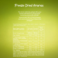 Freeze Dried Ananas