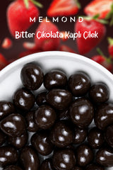 Bitter Çikolatalı Freeze Dried Çilek Draje