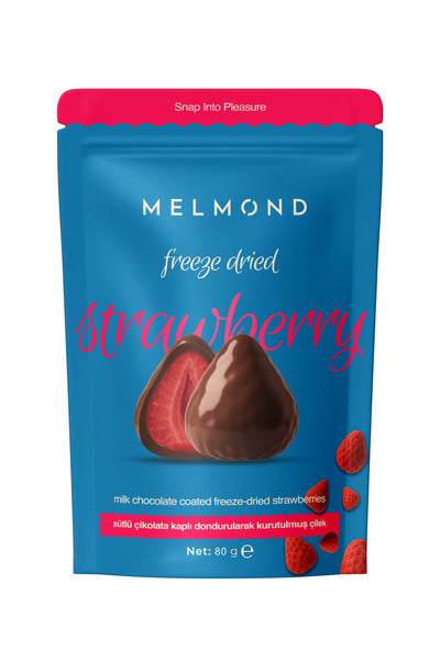 Sütlü Çikolatalı Freeze Dried Çilek Draje