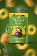 Sütlü Çikolata Kaplı İnfüze Edilmiş Ananas Draje