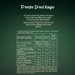 Freeze Dried Kayısı