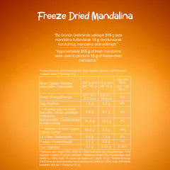 Freeze Dried Mandalina