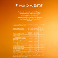 Freeze Dried Şeftali