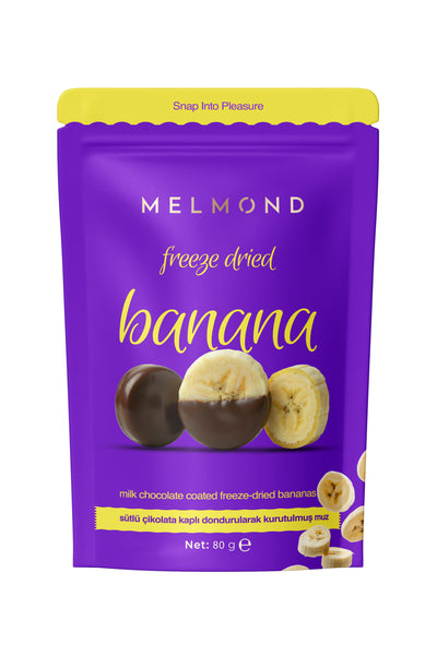 Sütlü Çikolatalı Freeze Dried Muz Draje