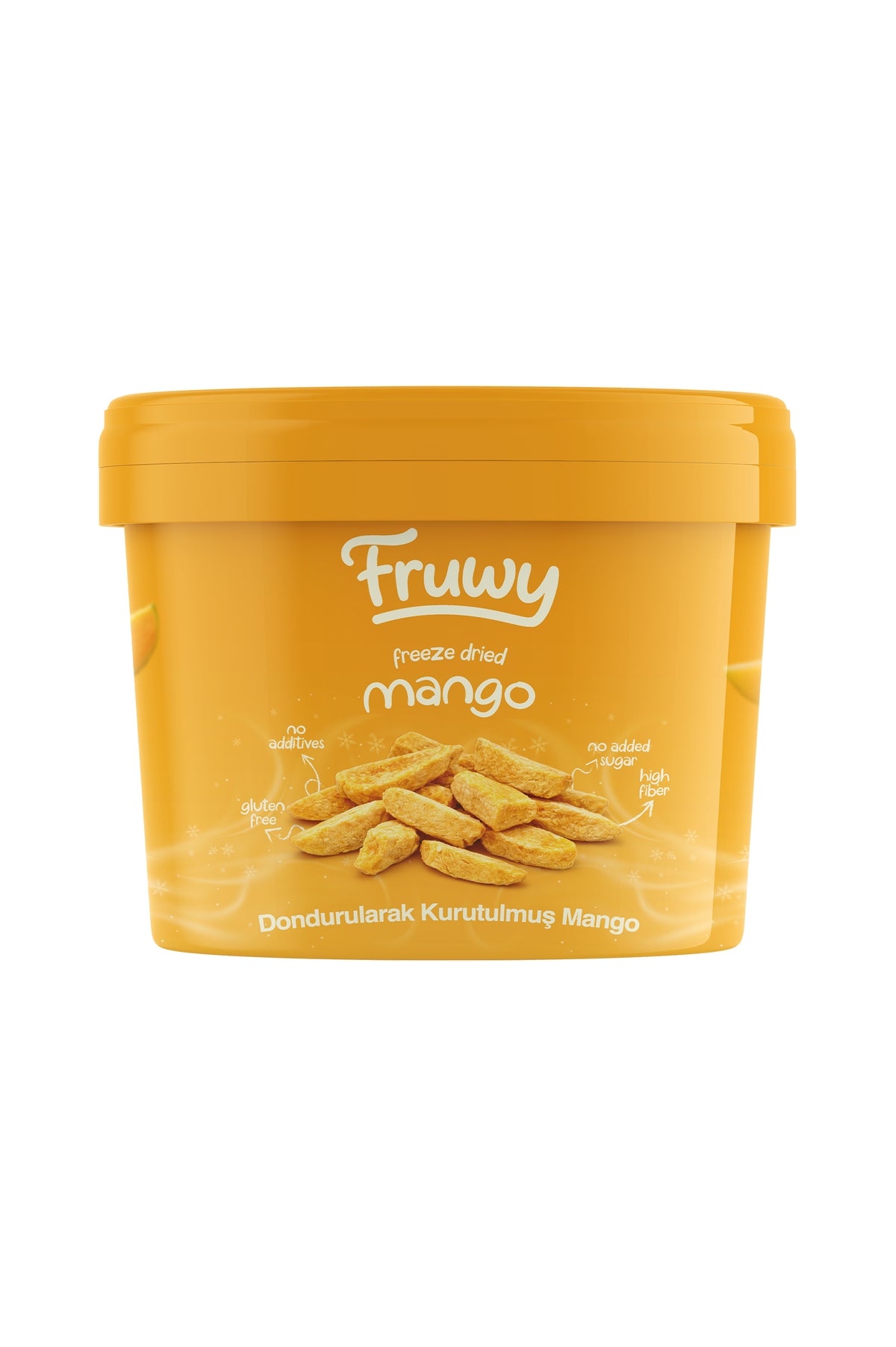 Freeze Dried Mango Kova (Dondurularak Kurutulmuş Mango)