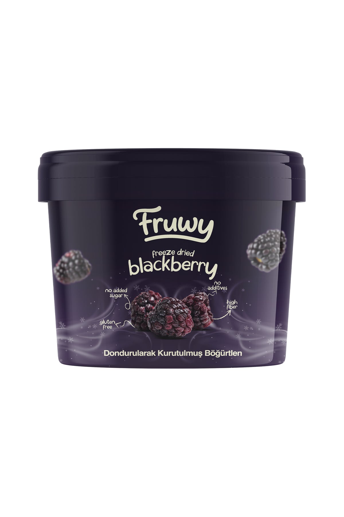 Freeze Dried Böğürtlen Kova (Dondurularak Kurutulmuş Böğürtlen)