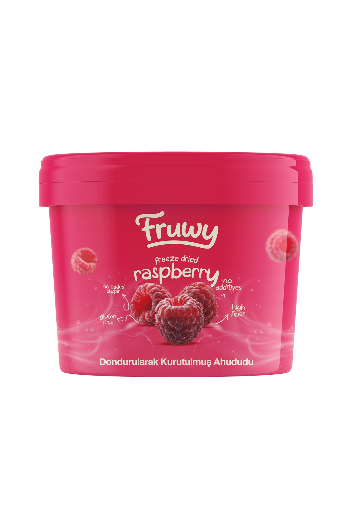 Freeze Dried Ahududu Kova (Dondurularak Kurutulmuş Ahududu)