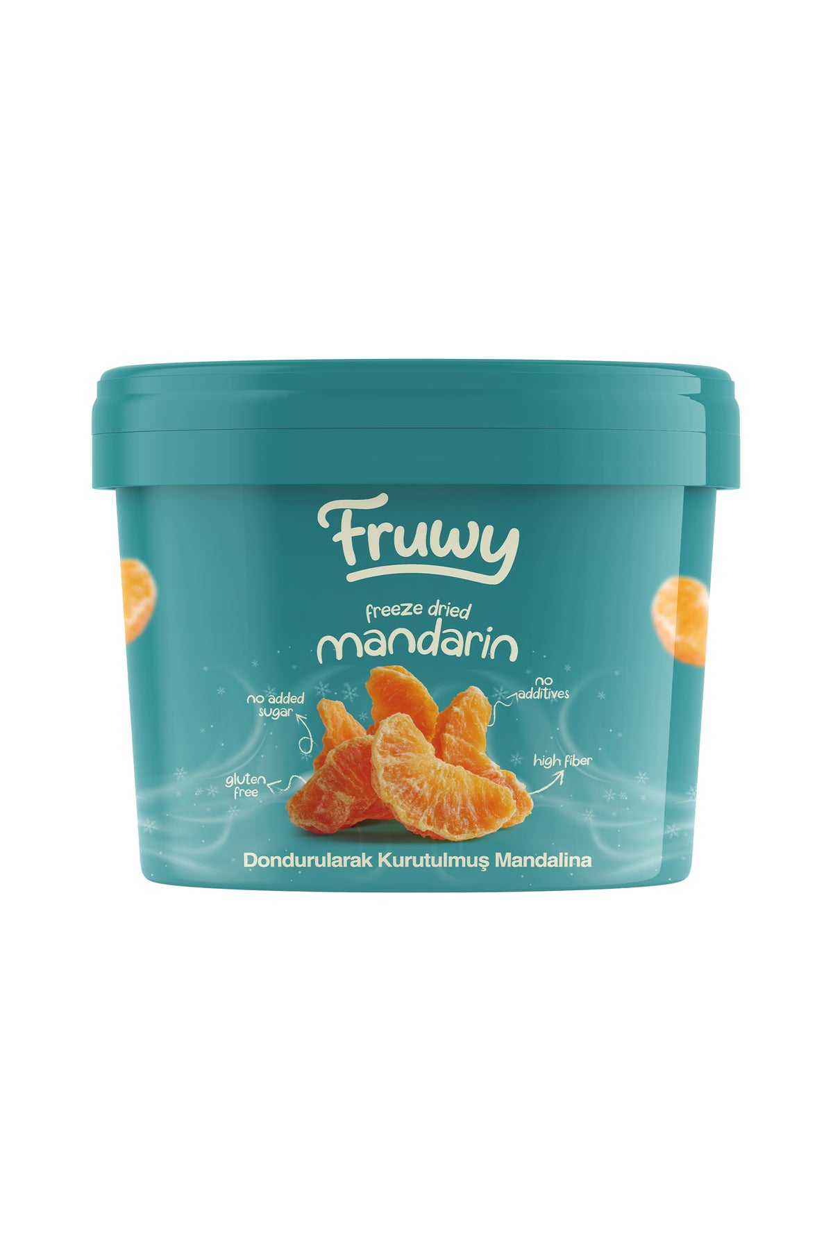 Freeze Dried Mandalina Kova (Dondurularak Kurutulmuş Mandalina)