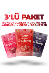 Freeze Dried (Çilek, Böğürtlen Ahududu) 3'lü Paket