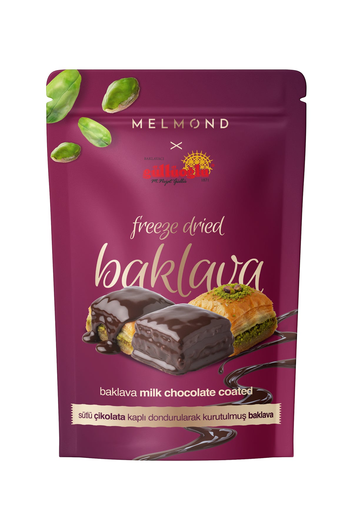 Sütlü Çikola Kaplamalı Freeze Dried Baklava