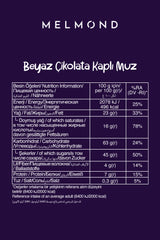 Beyaz Çikolatalı Freeze Dried Muz Draje