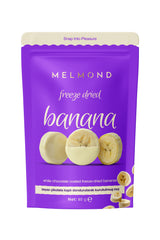 Beyaz Çikolatalı Freeze Dried Muz Draje
