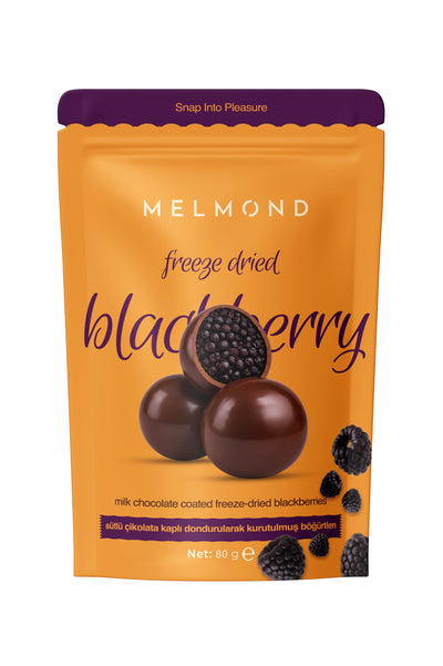 Sütlü Çikolatalı Freeze Dried Böğürtlen Draje
