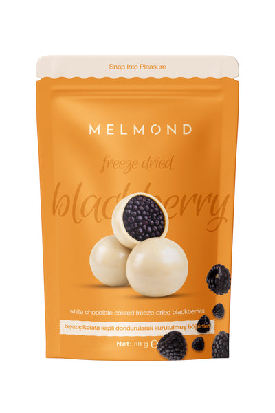 Beyaz Çikolatalı Freeze Dried Böğürtlen Draje